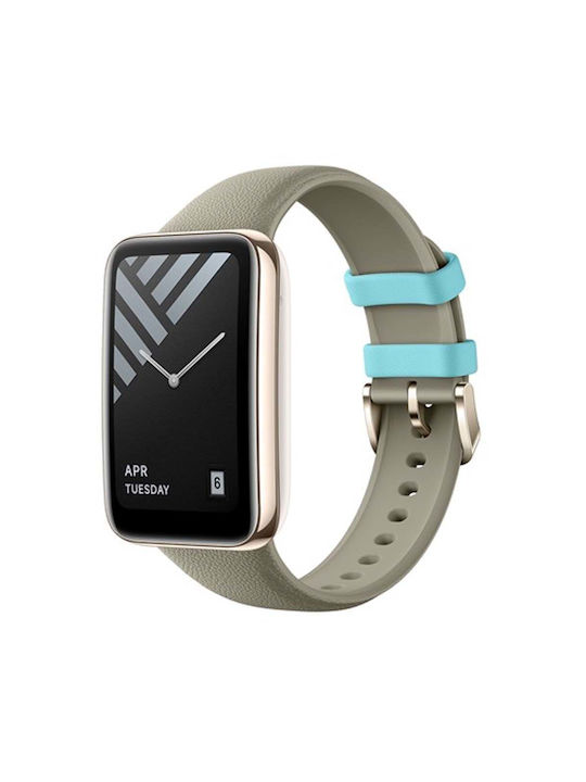 Xiaomi Curea Piele Gri (Smart Band 7 Pro)