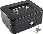 Cash Box with Lock Black 3001-003