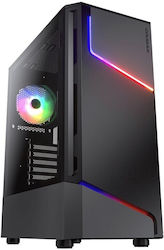 Cougar Gaming Midi Tower Computer Case with RGB Lighting Black