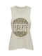 Only Women's Summer Blouse Sleeveless Beige