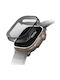 Uniq Garde Θήκη Σιλικόνης με Τζαμάκι Smoked Grey για το Apple Watch Ultra 49mm