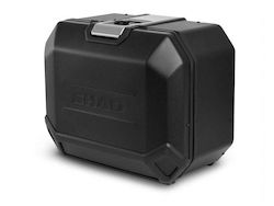 Shad Terra Tr47 Aluminium Motorcycle Hard Side Case Left 47lt in Black Colour