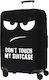 KWmobile Don't Touch My Suitcase XL / 29 - 32" Black