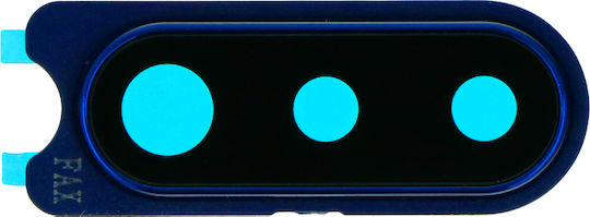 Camera Lens Glass Bezel Blue for Galaxy A20s
