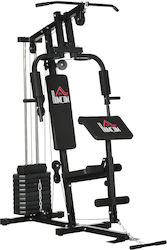 HomCom Multi-Exercise Machine with Weights 45kg