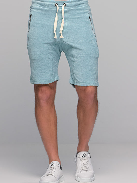 Ben Tailor Men's Sports Monochrome Shorts Light Blue