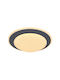 Globo Lighting Deggi Mount Ceiling Light 39.5cm Gray with Integrated LED