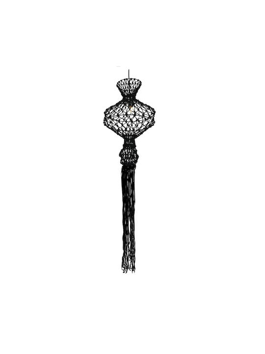 Inart Pendant Light Black 41x105cm