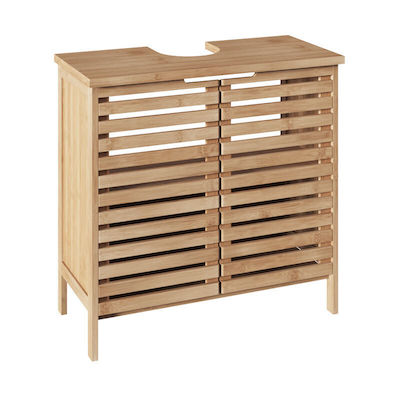 Pakketo Sicela Cabinet de baie fără chiuvetă L60xl28xH80cm Natural