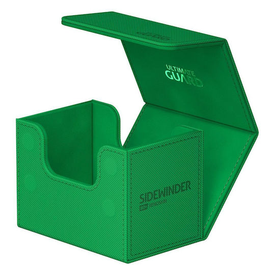 Ultimate Guard Sidewinder XenoSkin Monocolor Кутия за палубата 1pcs Зелен
