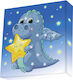 Diamond Dotz Sleepy Time Dragon Canvas Diamond Painting Kit DBX.072