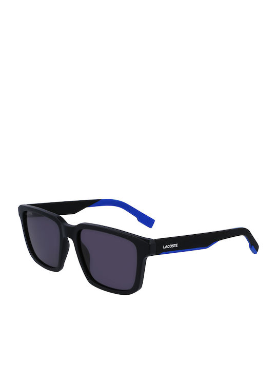 Lacoste Men's Sunglasses with Black Plastic Frame and Gray Lens L999S-002