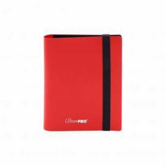 Ultra Pro 2-Pocket Eclipse Pro- Binder 1-Pocket Oversized Size Apple Red