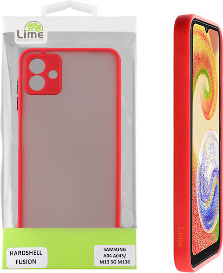 Lime Hardshell Fusion Back Cover Silicone / Plastic Galaxy A14 / A14 5G (Samsung A04, A045/M13, 5G M136)