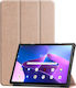 Sonique Flip Cover Piele artificială Rezistentă Rose Gold (Lenovo Tab M10 Plus 10.6" Generația a 3-a)