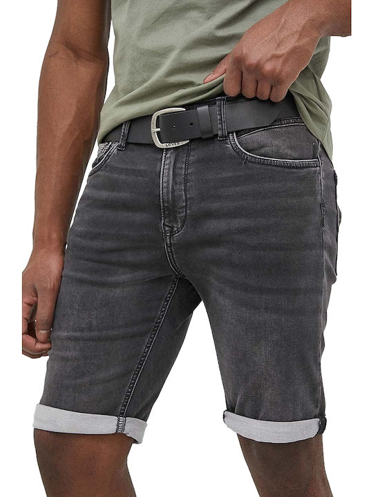 Pepe Jeans Men's Denim Monochrome Shorts Gray