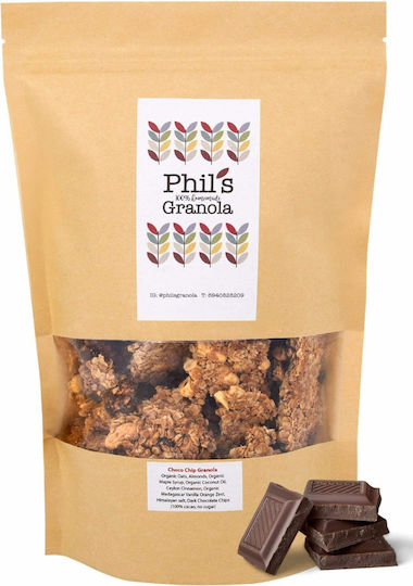 Phil’s Granola Organic Granola Oats Dark Chocolate 275gr