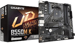 Gigabyte B550M K rev. 1.0 Motherboard Micro ATX με AMD AM4 Socket