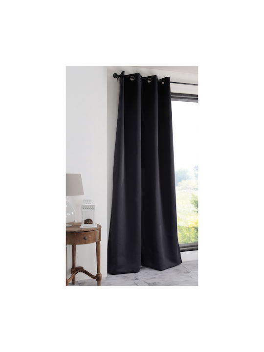 Перде с Копчета S-F Notte Черно 135x250см