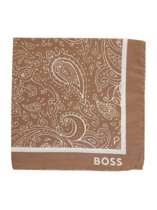 Hugo Boss Men's Handkerchief Beige