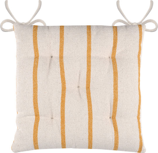 Gartenstuhlkissen S-F St Trop Senfgelb 40x40cm