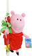 Lumanare De Paste Peppa Pig Rotundă Handmade