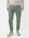 Trousers Cargo Elastic in Slim Fit Khaki