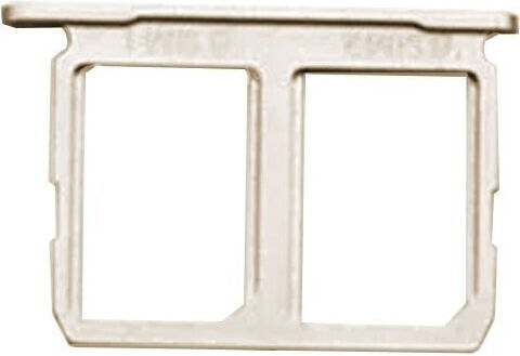 Υποδοχή Κάρτας Dual Sim Tray Χρυσό για Galaxy S6