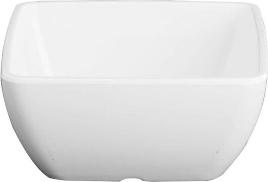 Servewell Σαλατιέρα Μελαμίνης Λευκή 30.5x30.5cm 3τμχ