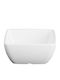 Servewell Σαλατιέρα Μελαμίνης Λευκή 24.5x24.5cm 3τμχ