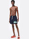 Herren Badebekleidung Shorts Marineblau mit Mustern