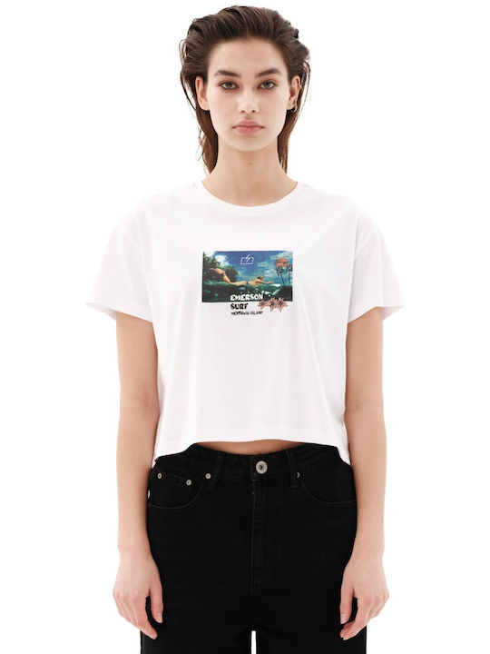 Women's Crop T-shirt White
