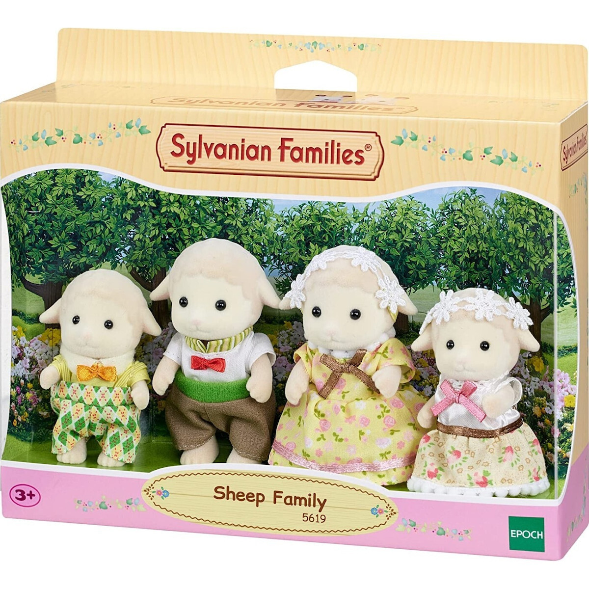 Epoch Toys Sylvanian Families Sheep Family