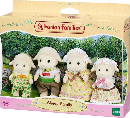 Epoch Toys Sheep Family Sylvanian Families For Age 3+