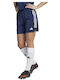 Adidas Tiro 23 Women's High-waisted Sporty Shorts Navy Blue