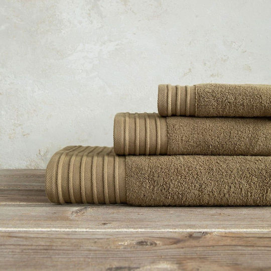Nima Prosop de corp Feel Fresh 90x145cm. Gold Brown Greutate 480gr/m²