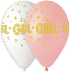 Balloon Girl Birth Star Gold It's a Girl 33cm