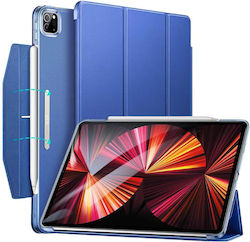 ESR Yippee Trifold Klappdeckel Silikon Blau (iPad Pro 2021 12,9 Zoll / iPad Pro 2022 12,9 Zoll)
