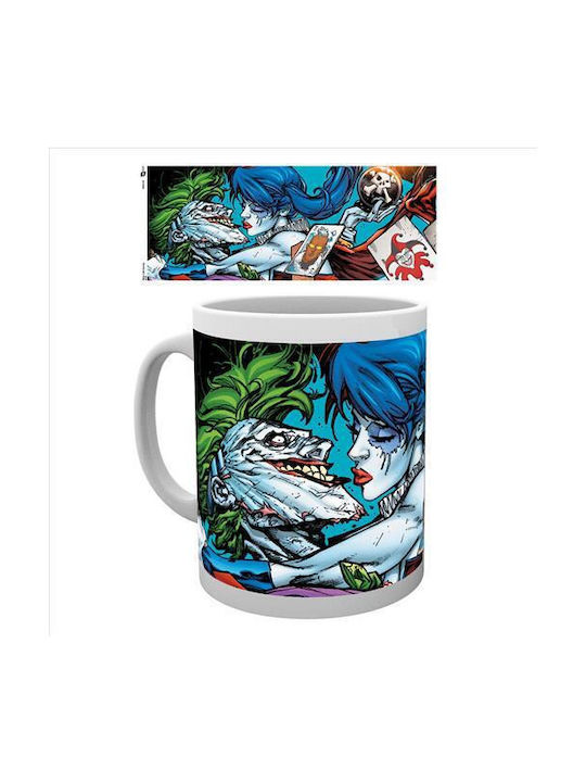 GB eye Harley Quinn Joker Cards Mug Ceramic Multicolored 300ml