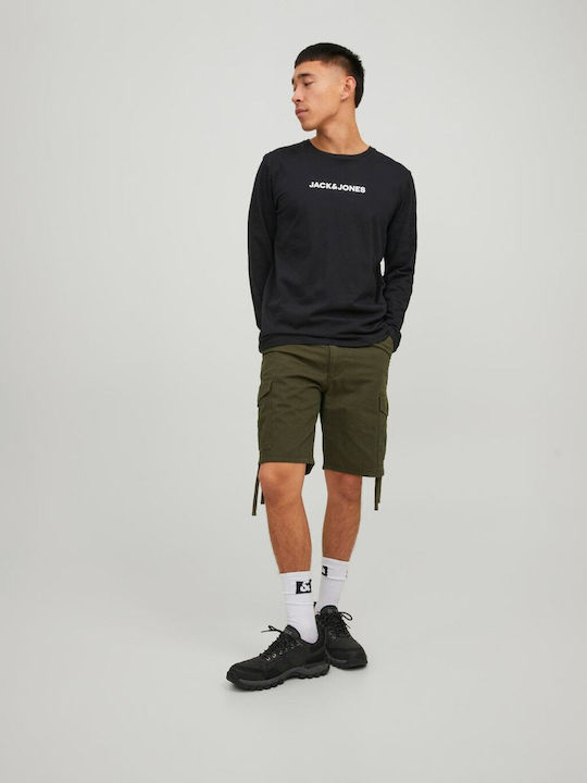 Jack & Jones Men's Shorts Cargo Green / Forest Night