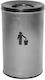 Molyto Metallic Waste Bin 30lt Inox