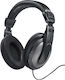 HAMA Shell Ενσύρματα Over Ear Ακουστικά Μαύρα