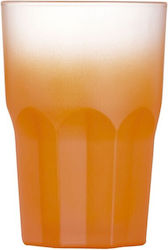 Luminarc Summer Pop Σετ Ποτήρια Νερού από Γυαλί σε Πορτοκαλί Χρώμα 400ml 12τμχ