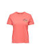 Only Damen T-shirt Georgia Peach