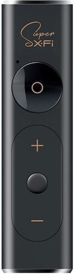 Creative Blaster X1 Εξωτερική USB-C Κάρτα Ήχου 7.1 σε Χρυσό χρώμα