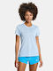 Saucony Stopwatch Short Sleeve Damen Sport T-Shirt Ciell