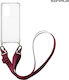 Sonique Strap Armor Back Cover Silicone with St...