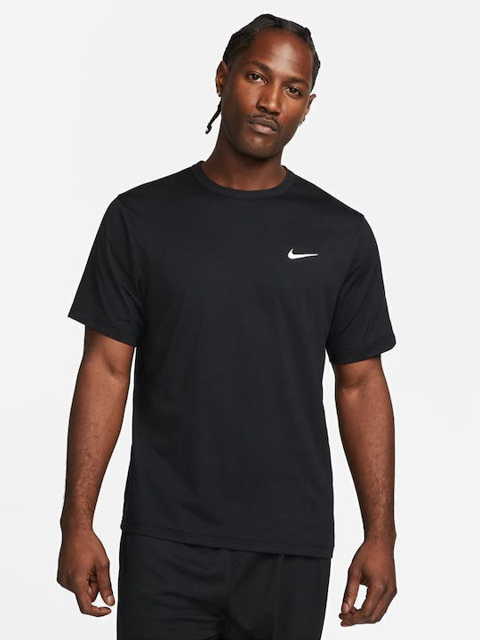 Nike UV Hyverse Dri-Fit Αθλητικό T-shirt Black/...