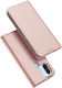 Dux Ducis Skin Pro Series Buchen Sie Synthetisches Leder Rosa (Redmi A1+ / A2+)