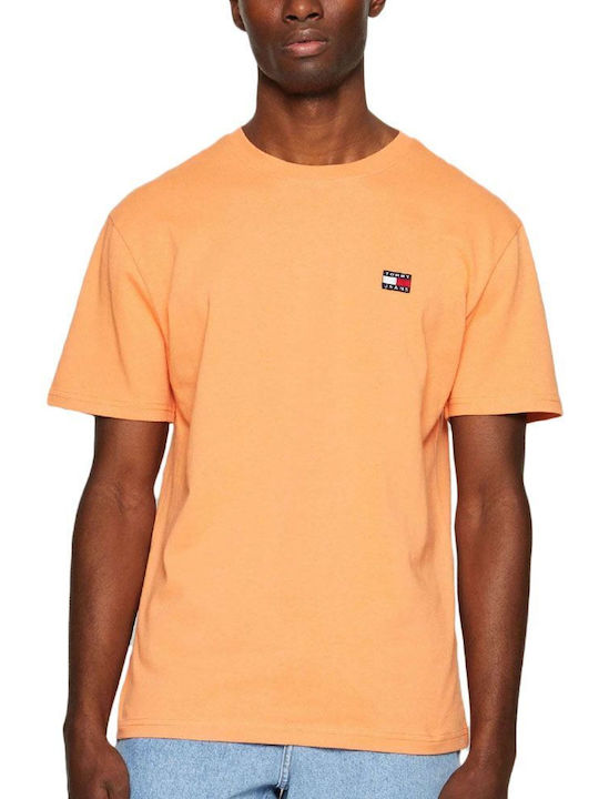 Tommy Hilfiger Men's Short Sleeve T-shirt Orange